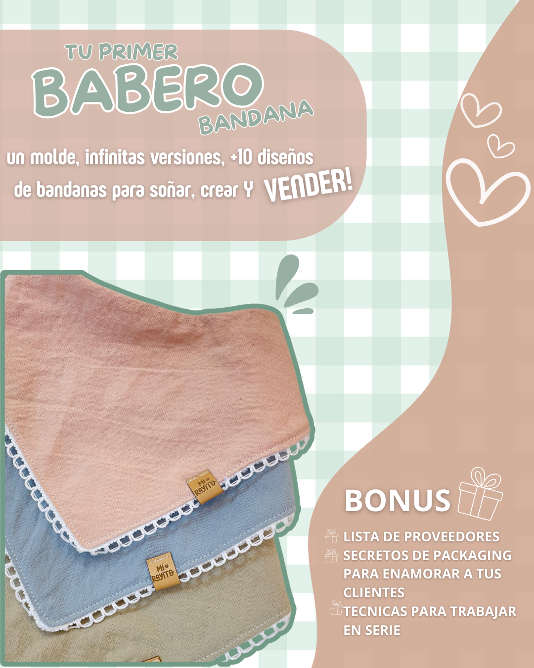 Bandanas para crear, disfrutar y vender